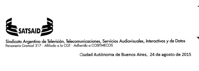 Pedido de recomposición salarial ATA/Capit