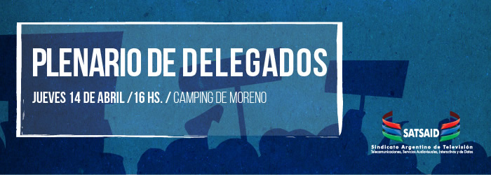 Plenario de delegados