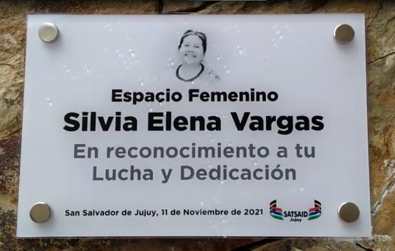 SATSAID JUJUY INAUGURÓ LA SALA “SILVIA VARGAS” EN HOMENAJE A NUESTRA ENTRAÑABLE COMPAÑERA