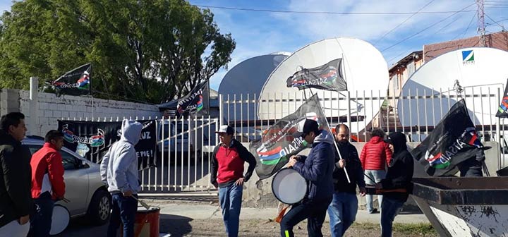 Protesta en Santa Cruz por despidos en Paralelo 46