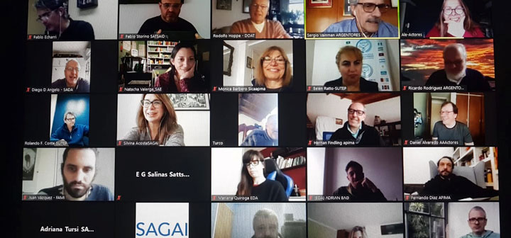 REUNIÓN VIRTUAL DE LA MULTISECTORIAL AUDIOVISUAL