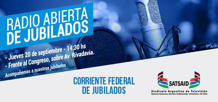 Radio abierta de jubilados