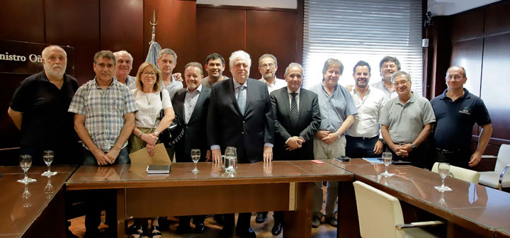 Reunión de la Corriente Federal con el Ministro de Salud
