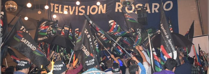 Rosario festejó el Día del Trabajador de TV