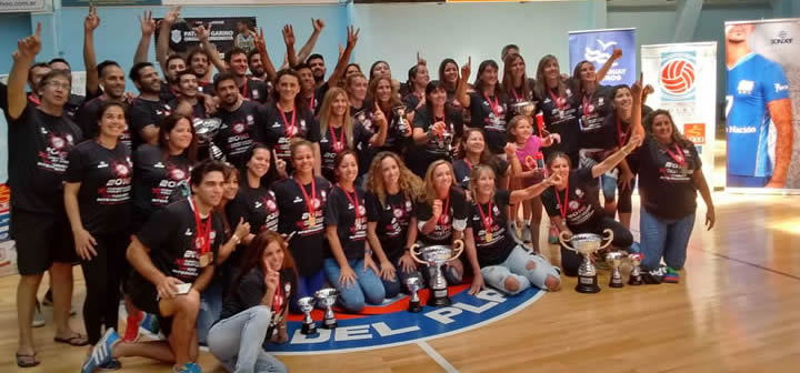 SATSAID Campeón en Vóley Femenino Mayores 40