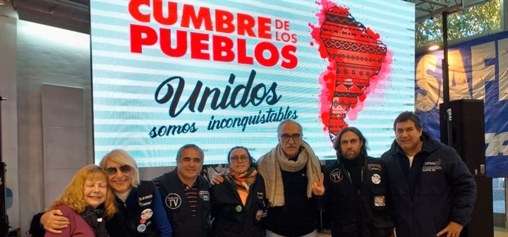 SATSAID PRESENTE EN LA CUMBRE DE LOS PUEBLOS