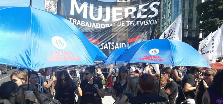 SATSAID presente en el 8M