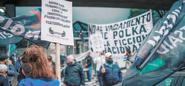 SE CUMPLIÓ CON ÉXITO LA SEGUNDA MOVILIZACIÓN CONTRA EL VACIAMIENTO DE POLKA