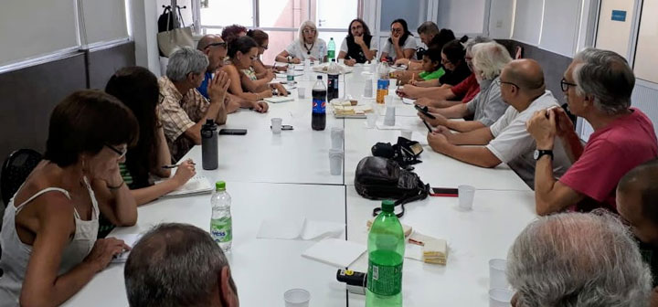 SE REALIZÓ LA PRIMERA REUNIÓN DEL AÑO DE LA INTERSINDICAL DE DERECHOS HUMANOS