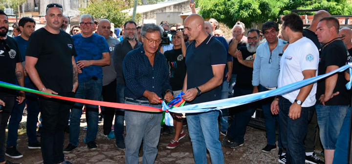SECCIONAL LA PLATA: HORACIO ARRECEYGOR ESTUVO PRESENTE EN LA INAUGURACIÓN DEL NUEVO CAMPING