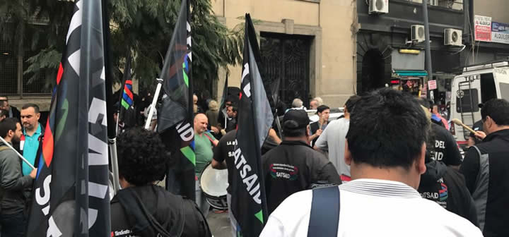 Solidaridad con los trabajadores de Rock & Pop y Splendid