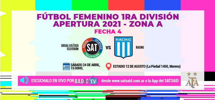 TORNEO APERTURA FEMENINO: EL SAT SE PREPARA PARA RECIBIR A RACING