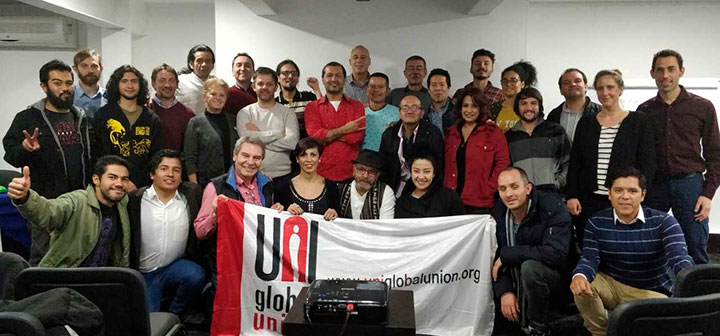 Taller Nacional de organización audiovisual en Colombia