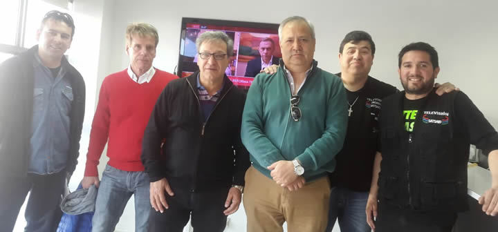 Visita de Horacio Arreceygor a la Seccional Santa Cruz