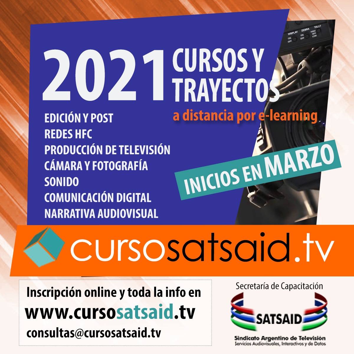 CAPACITACIÓN A DISTANCIA: SE ABRE LA INSCRIPCIÓN PARA LOS CURSOS DE MARZO
