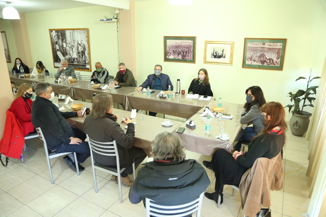 LA CORRIENTE FEDERAL DE LXS TRABAJADORXS SE REUNIÓ CON PAULA ESPAÑOL