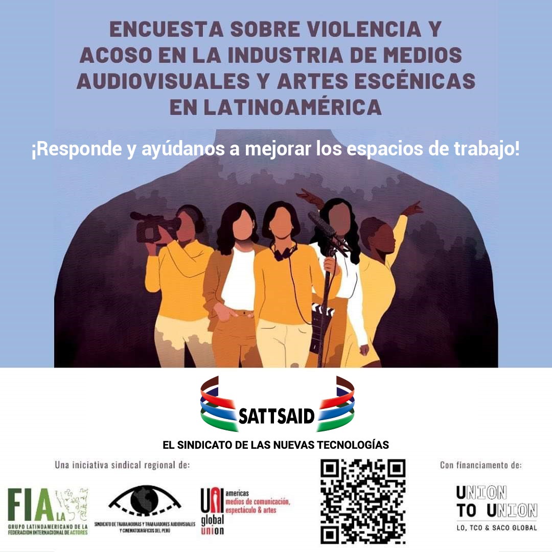 ENCUESTA SOBRE VIOLENCIA Y ACOSO EN LA INDUSTRIA DE MEDIOS AUDIOVISUALES Y ARTES ESCÉNICAS EN LATINOAMERICA