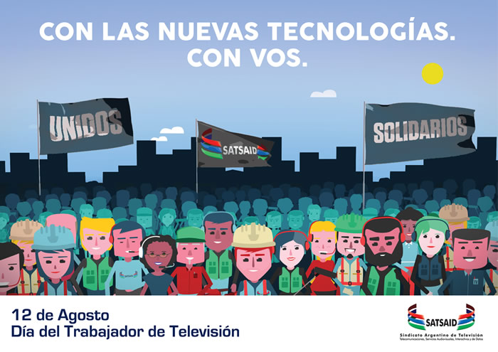 12 de agosto, día del trabajador de televisión