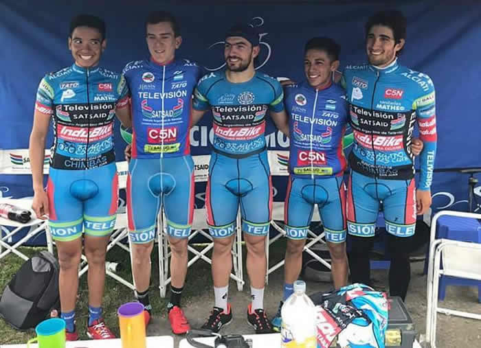 Ciclismo: el SATSAID se impuso en el Gran Premio Ciudad de Chivilcoy