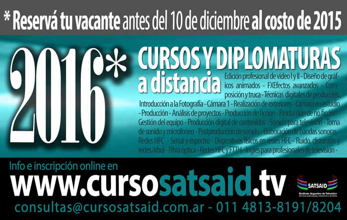 Cursos y diplomaturas 2016