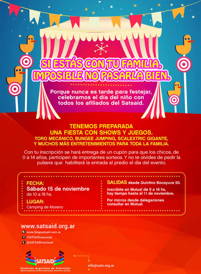 Celebración del Día del Niño 2014