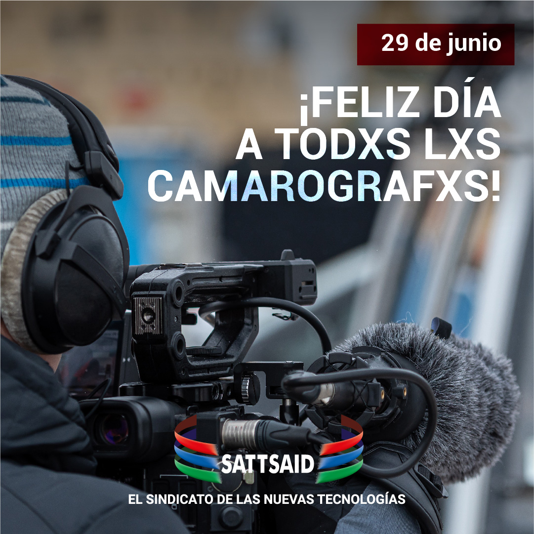 29 de junio ¡Feliz día a todxs lxs camarógrafxs!