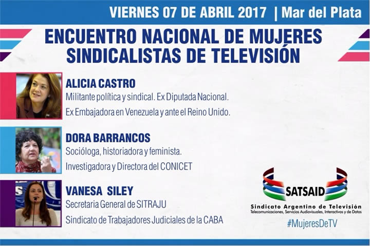 Encuentro nacional de mujeres de TV