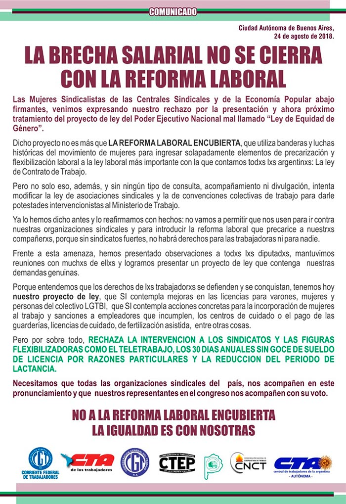 La brecha salarial no se cierra con la reforma laboral