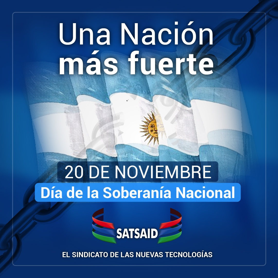 20 DE NOVIEMBRE – DÍA DE LA SOBERANÍA NACIONAL