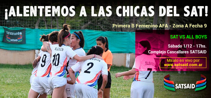 ¡ALENTEMOS A LAS CHICAS DEL SAT!