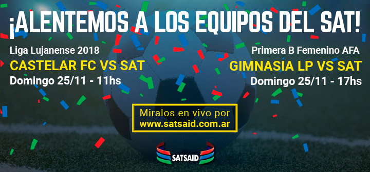 ¡ALENTEMOS A LOS EQUIPOS DEL SAT!