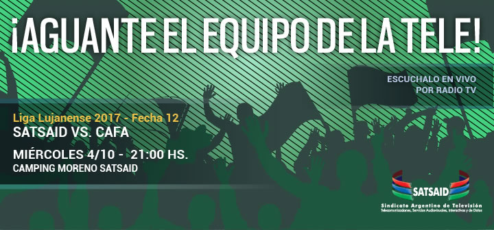 ¡Aguante el equipo de la tele!