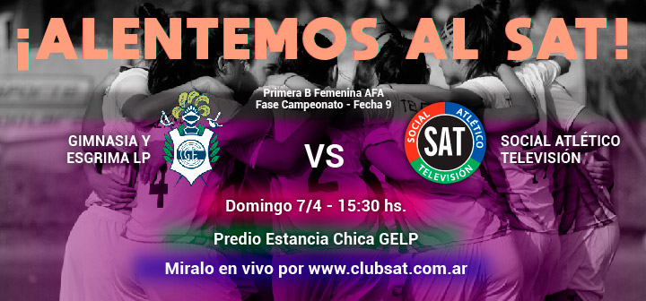 ¡Alentá al SAT vs. Gimnasia LP!