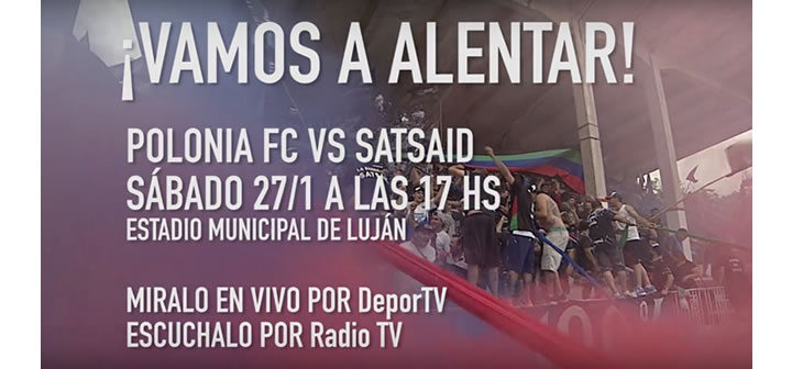 ¡Vamos a alentar al equipo en el Federal C!