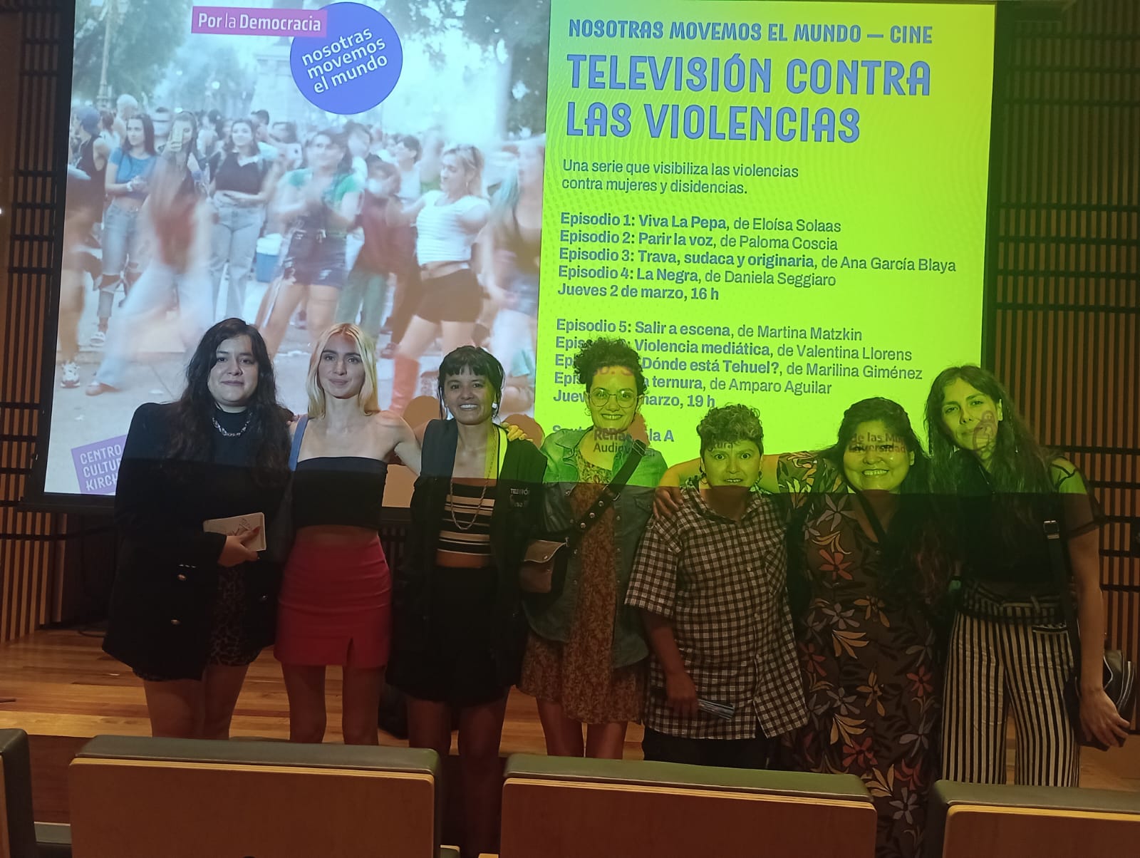 EL SATSAID PARTICIPÓ DE LA PRESENTACIÓN DE LA SERIE “TELEVISIÓN CONTRA LAS VIOLENCIAS”