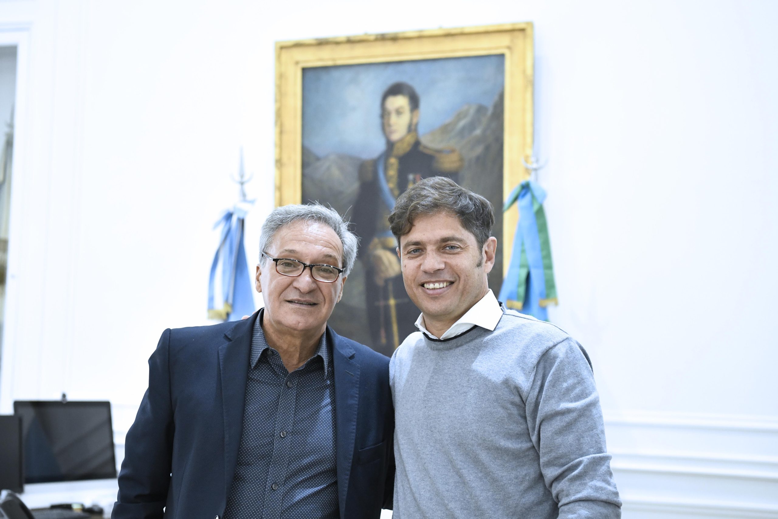 HORACIO ARRECEYGOR SE REUNIÓ CON AXEL KICILLOF