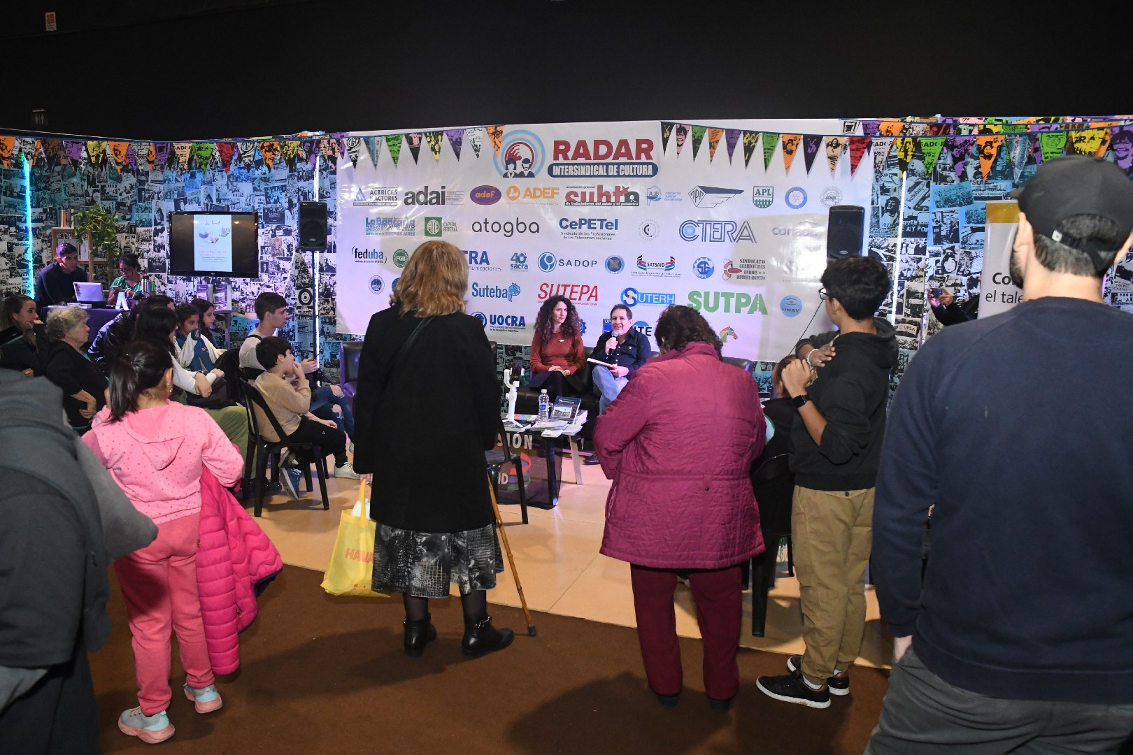 FERIA DEL LIBRO: SATSAID PRESENTE EN EL STAND DE RADAR