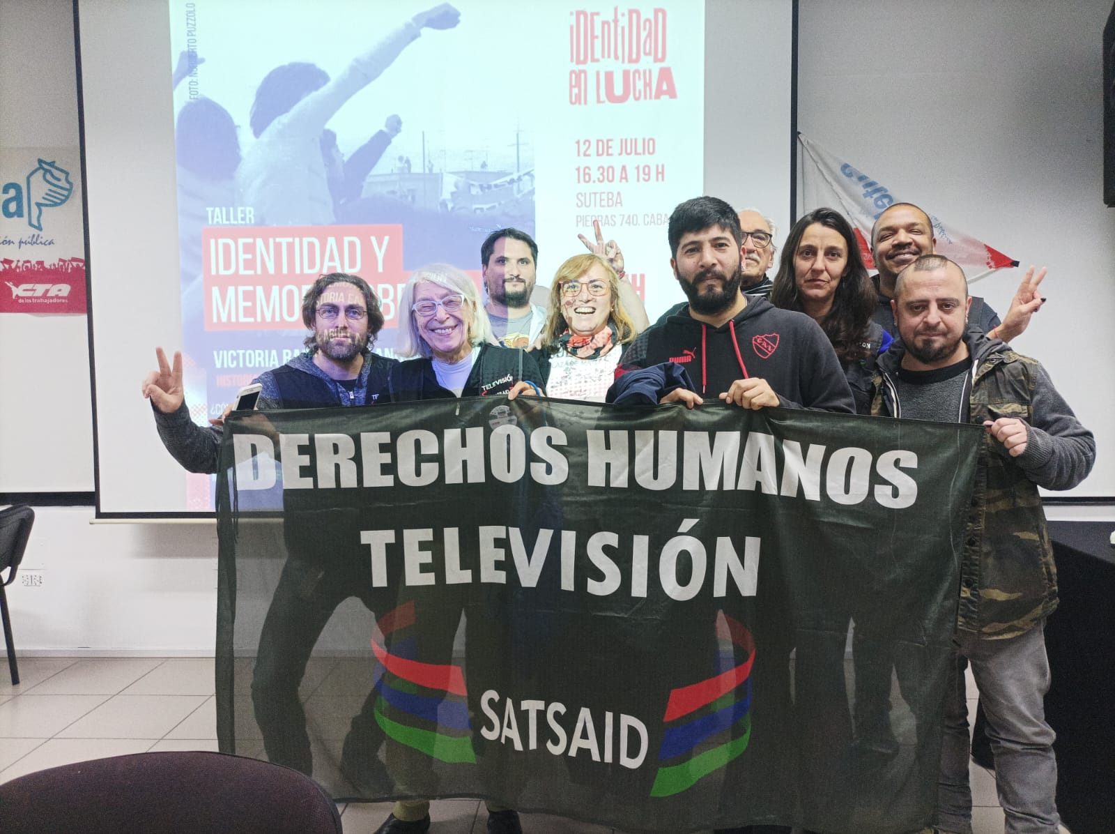 EL SATSAID Y ABUELAS DE PLAZA DE MAYO SE REUNIERON PARA TRABAJAR EN LA CAMPAÑA “IDENTIDAD EN LUCHA” 