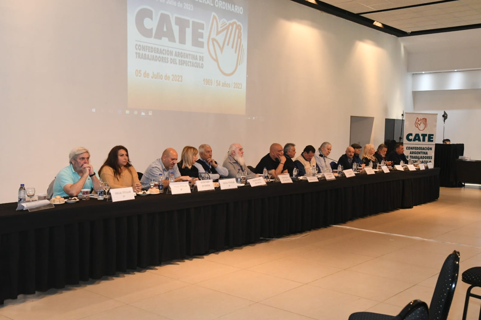 CATE REALIZO SU CONGRESO GENERAL ORDINARIO EN EL CAMPING 12 DE AGOSTO DEL SATSAID 