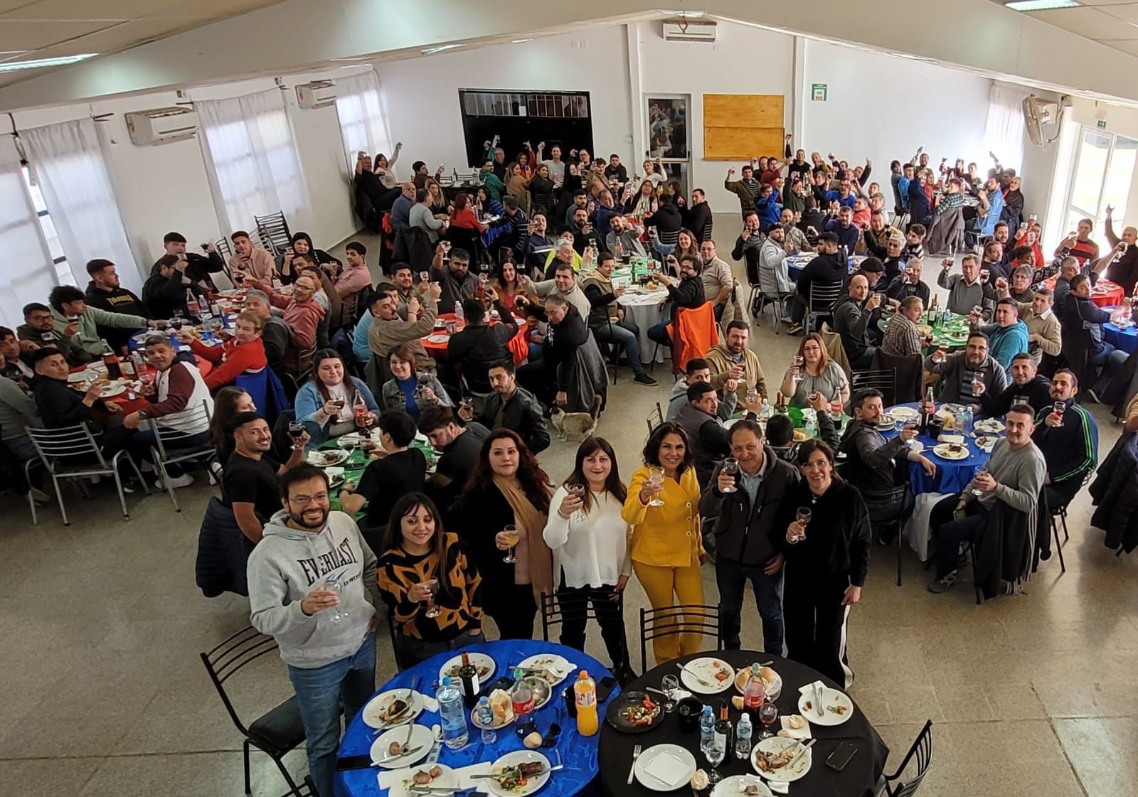 SAN JUAN: LA SECCIONAL FESTEJÓ EL 12 DE AGOSTO CON UN GRAN ASADO DE CAMARADERÍA 