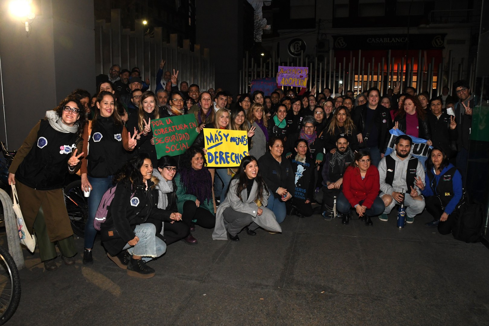 SATSAID PRESENTE EN LA ASAMBLEA POR LOS DERECHOS LABORALES 