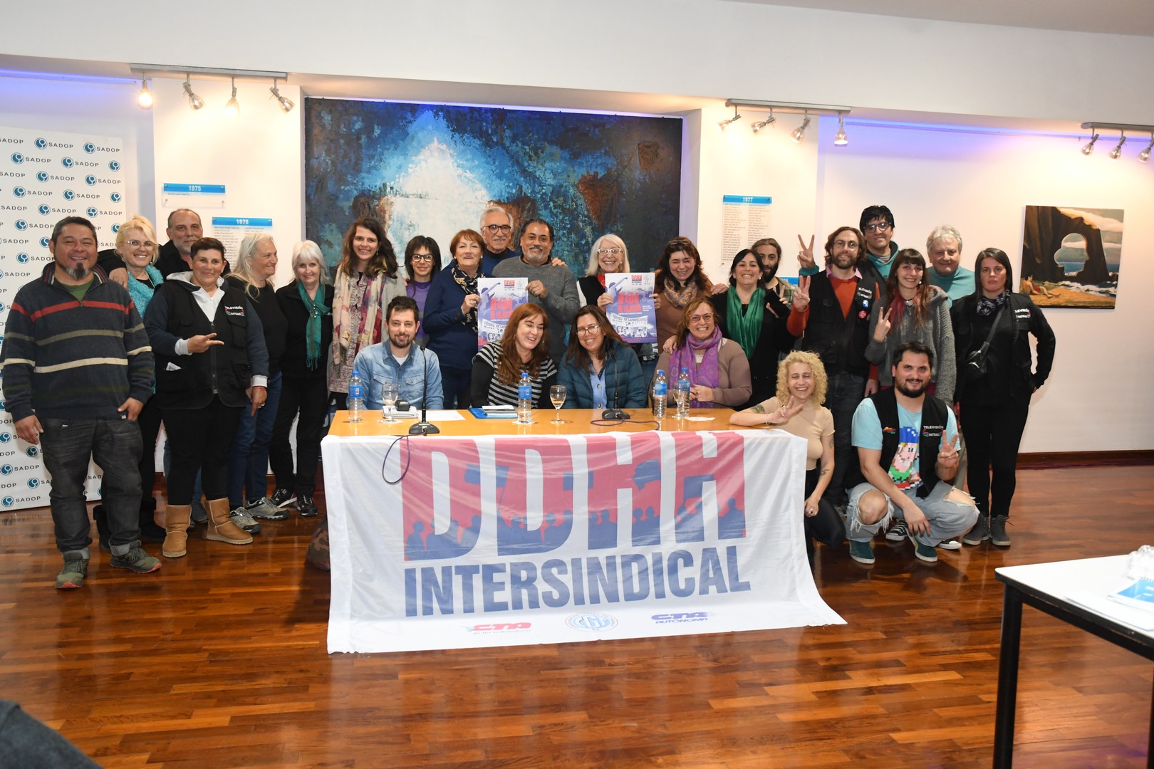 SATSAID PRESENTE EN LA CHARLA CONJUNTA ENTRE LA INTERSINDICAL DE DDHH Y ABUELAS DE PLAZA DE MAYO 