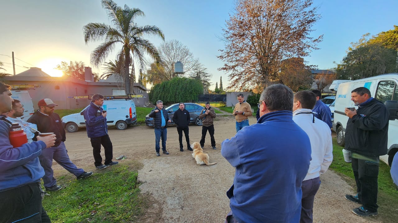 ENTRE RIOS: LA SECCIONAL REALIZÓ VISITAS A TRABAJADORES DE EMPRESAS DE GUALEGUAYCHÚ Y GUALEGUAY 