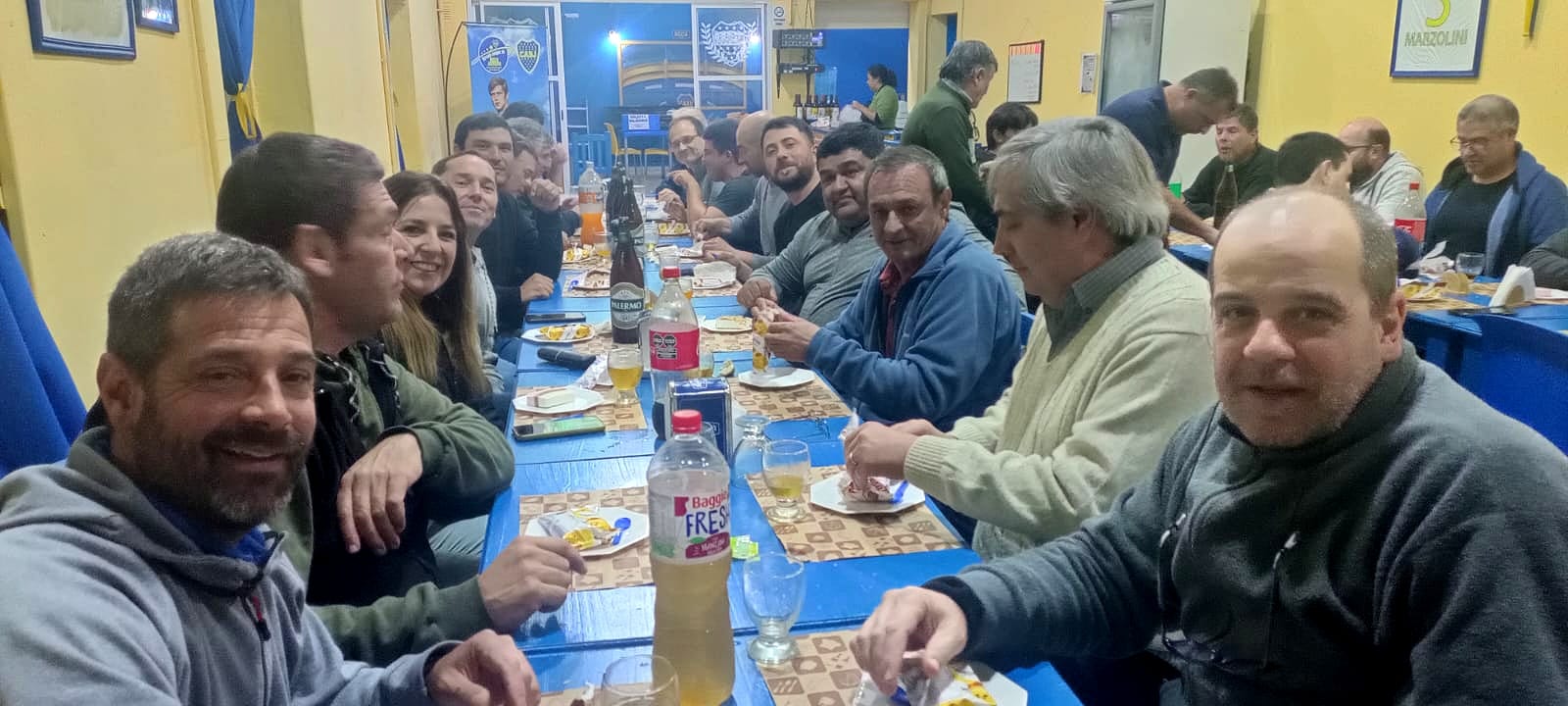 BUENOS AIRES ZONA 2: CENA DE CAMARADERÍA CON TRABAJADORES DE FORTÍN MULITAS TELEVISIÓN 