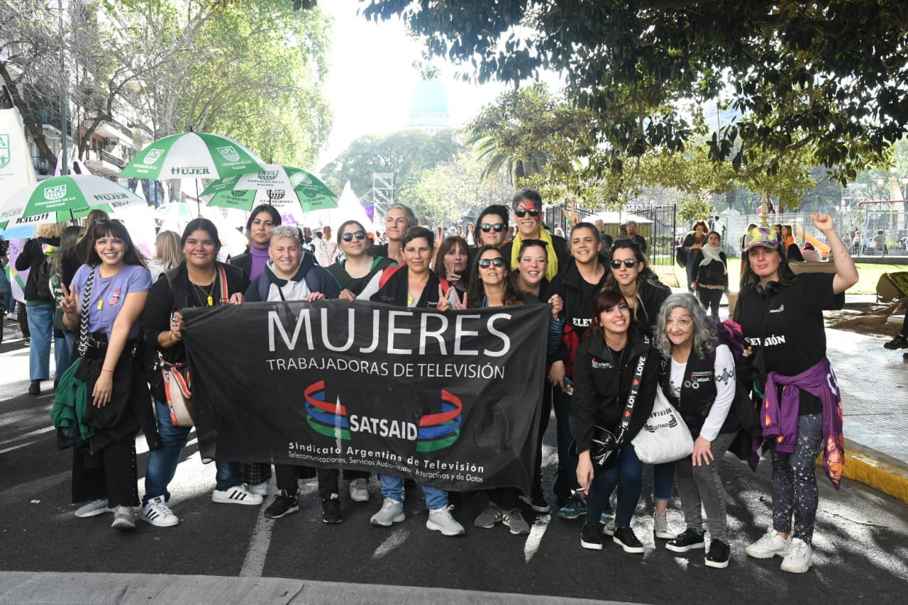 28S: LAS MUJERES Y DISIDENCIAS DEL SATSAID SE MOVILIZARON EN DEFENSA DE SUS DERECHOS 