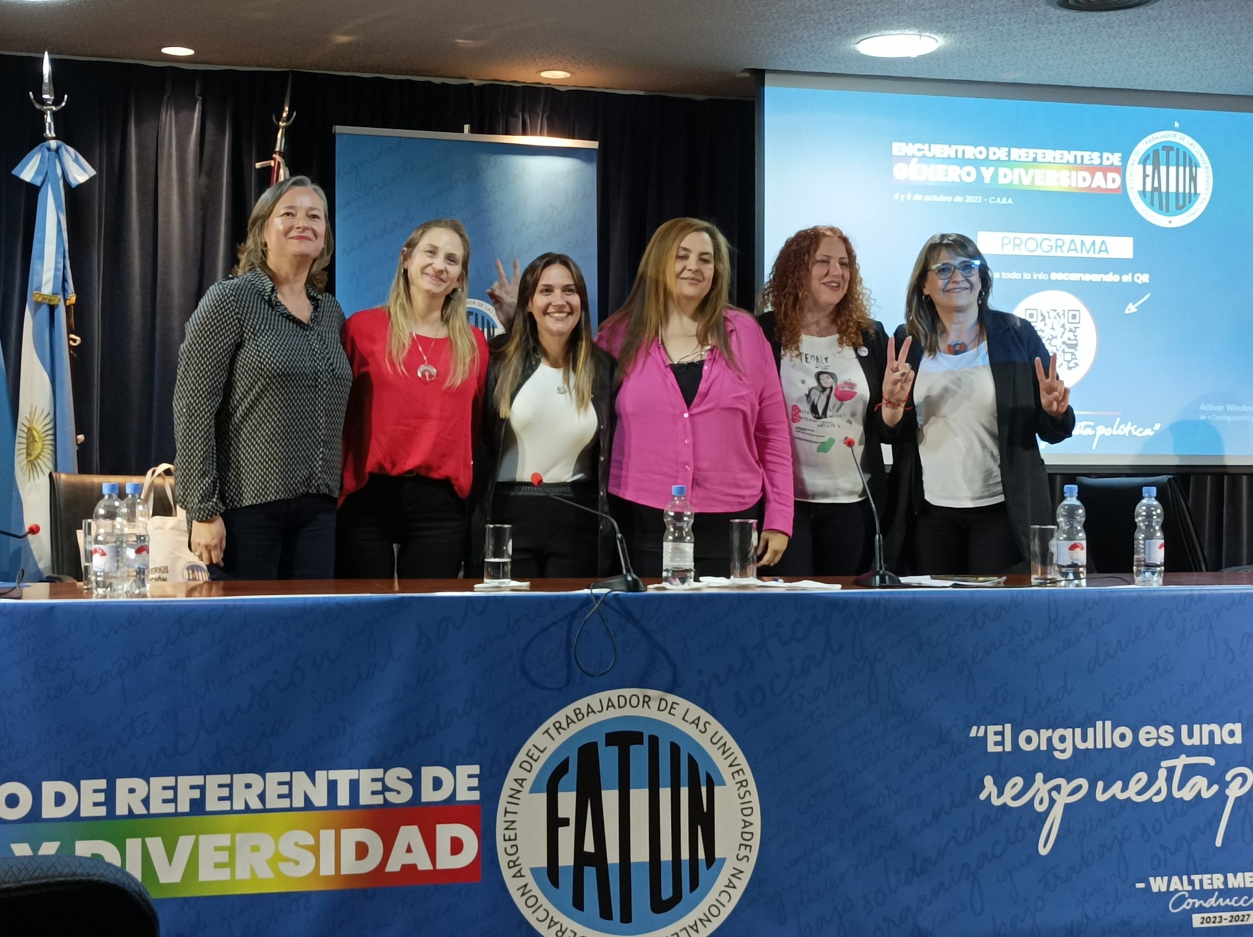 PARTICIPAMOS DEL ENCUENTRO DE REFERENTES DE GÉNERO Y DIVERSIDAD EN FATUN 