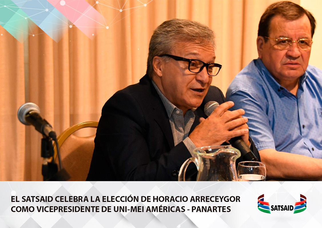 HORACIO ARRECEYGOR FUE ELECTO COMO VICEPRESIDENTE DE UNI-MEI AMÉRICAS – PANARTES 