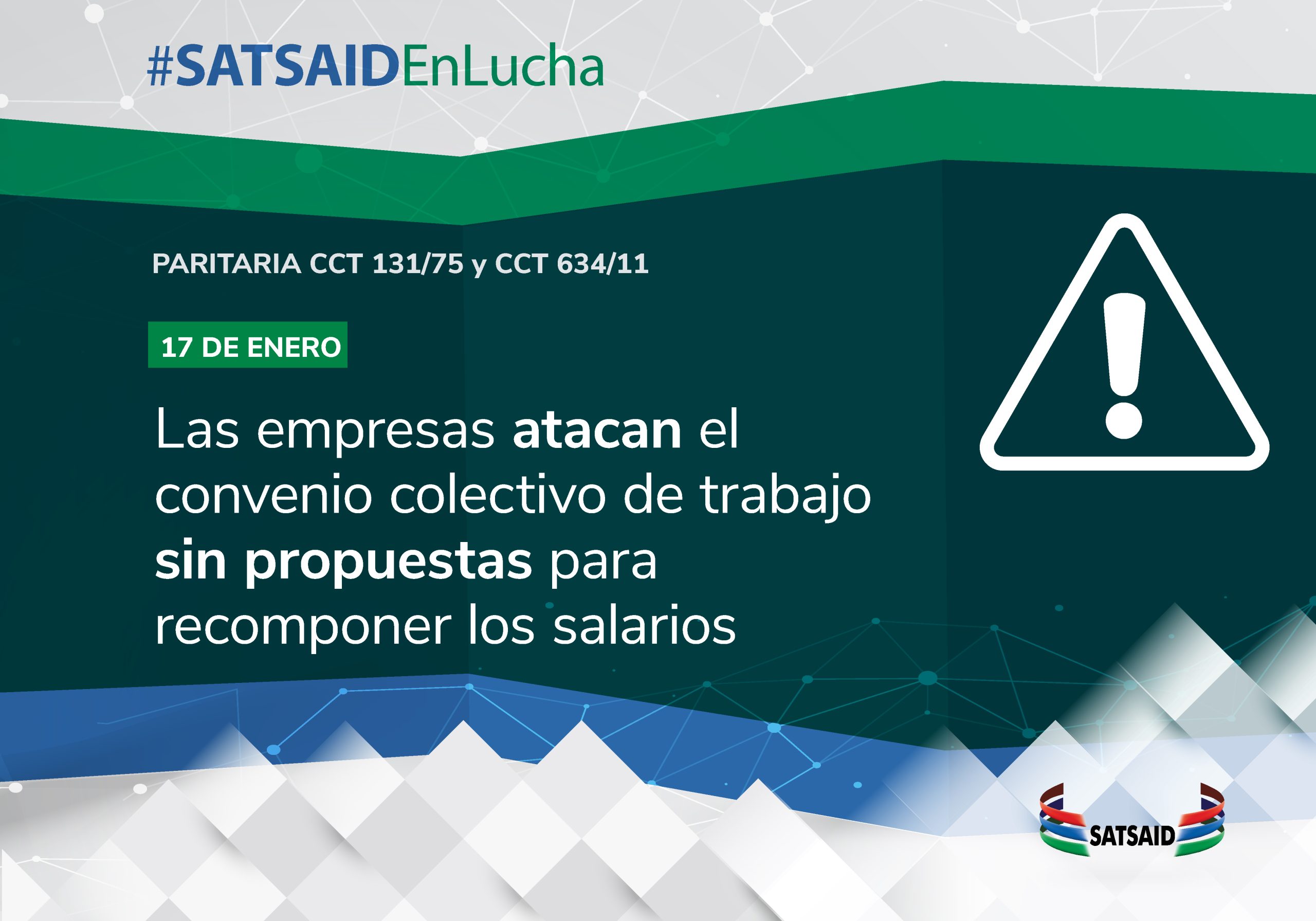 LAS EMPRESAS ATACAN EL CONVENIO COLECTIVO DE TRABAJO SIN PROPUESTAS PARA RECOMPONER LOS SALARIOS 