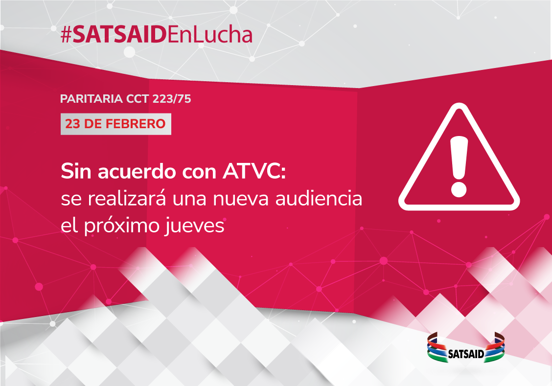 SIN ACUERDO CON ATVC: SE REALIZARÁ UNA NUEVA AUDIENCIA EL PRÓXIMO JUEVES 