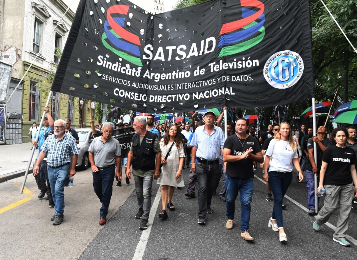 EL SATSAID SE MOVILIZÓ A ATVC Y EN DISTINTAS PARTES DEL PAÍS 